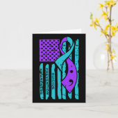 Suizidprävention Bewusstsein der amerikanischen Fl Karte (Gelbe Blume)