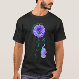 Suizidprävention Bewusstsein Elephant Faith Hope F T-Shirt