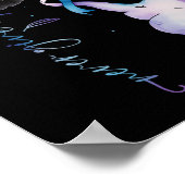 Suizidprävention Bewusstsein Elephant Sonnenblume Poster (Ecke)