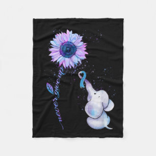 Suizidprävention Bewusstsein für Aquamarines und L Fleecedecke