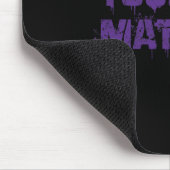 Suizidprävention Bewusstsein für Ihr Leben zählt M Mousepad (Ecke)