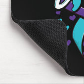 Suizidprävention Bewusstsein Live-Liebe Semicolon Mousepad (Ecke)