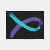 Suizidprävention Bewusstsein Opa Usa Flagge Ck G Fleecedecke (Vorderseite (Horizontal))