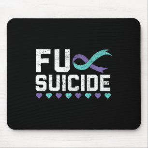 Suizidprävention Bewusstsein psychische Gesundheit Mousepad