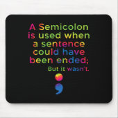 Suizidprävention Bewusstsein psychische Gesundheit Mousepad (Vorne)