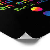 Suizidprävention Bewusstsein psychische Gesundheit Poster (Ecke)