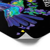 Suizidprävention Bewusstsein psychische Gesundheit Poster (Ecke)