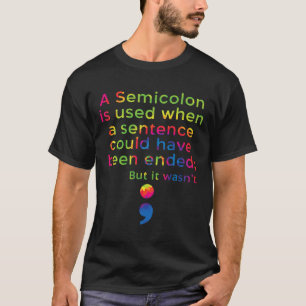 Suizidprävention Bewusstsein psychische Gesundheit T-Shirt