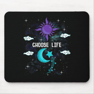 Suizidprävention Bewusstsein Semicolon Choose Life Mousepad