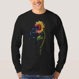 Suizidprävention Bewusstsein Sonnenblume T-Shirt