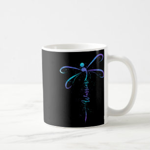 Suizidprävention Bewusstsein Warrior Dragonfly Sem Kaffeetasse