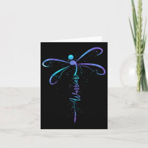 Suizidprävention Bewusstsein Warrior Dragonfly Sem Karte