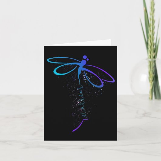 Suizidprävention Bewusstsein Warrior Dragonfly Sem Karte (Vorderseite)