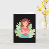 Suizidprävention - Bewusstseinsbildung im Bereich  Karte (Gelbe Blume)