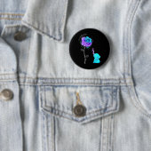 Suizidprävention Blume Elephant Ribbo Button (Beispiel)