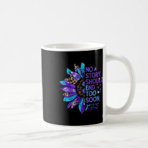 Suizidprävention Das Bewusstsein für keine Geschic Kaffeetasse