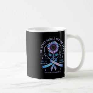 Suizidprävention Das Bewusstsein für keine Geschic Kaffeetasse