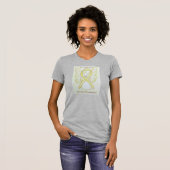 Suizidprävention Gelbes Bewusstsein Shirt (Vorne ganz)
