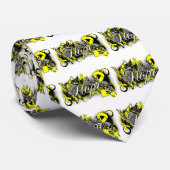 Suizidprävention - Hoffnung Garten Krawatte (Gerollt)