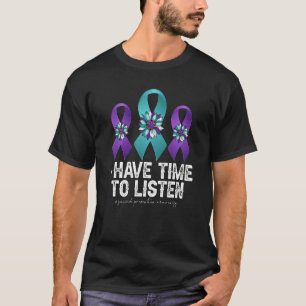 Suizidprävention Ich habe Zeit, auf die Multifunkt T-Shirt