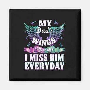 Suizidprävention Ich vermisse meinen Vater Everyda Magnet