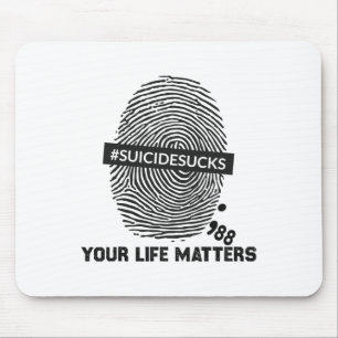 Suizidprävention Ihre Lebensprobleme Suizid Sind z Mousepad