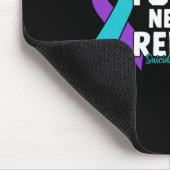 Suizidprävention kann nie ersetzt werden mousepad (Ecke)