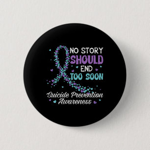 Suizidprävention Keine Story sollte Aquamarin ende Button