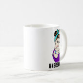 Suizidprävention Krieger unzerbrechlich Perfekter Kaffeetasse (VorderseiteRechts)