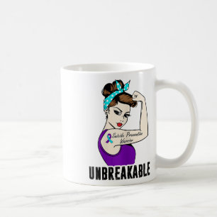 Suizidprävention Krieger unzerbrechlich Perfekter  Kaffeetasse