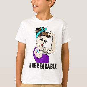 Suizidprävention Krieger unzerbrechlich Perfekter T-Shirt
