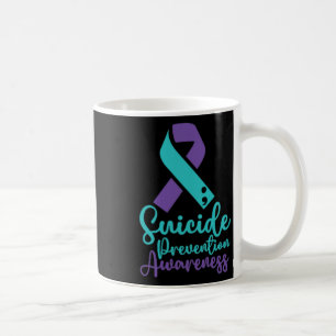 Suizidprävention Monat Aquamarines Lila Sma Kaffeetasse