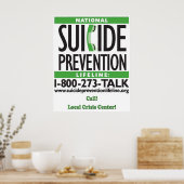 Suizidprävention POSTER (Küche)