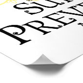 Suizidprävention Poster (Ecke)