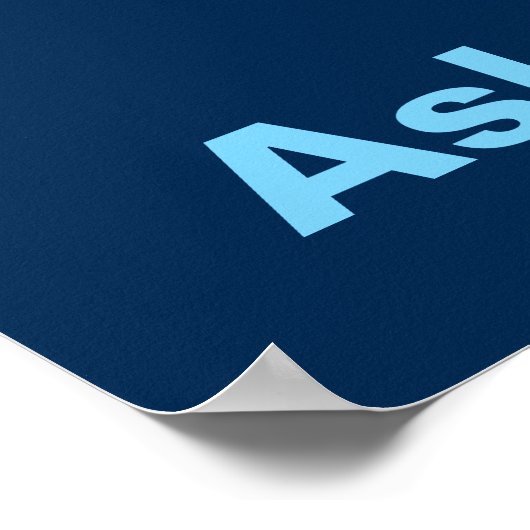 Suizidprävention Poster (Ecke)