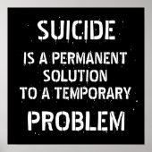 Suizidprävention Poster (Vorne)