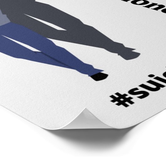 Suizidprävention Poster (Ecke)