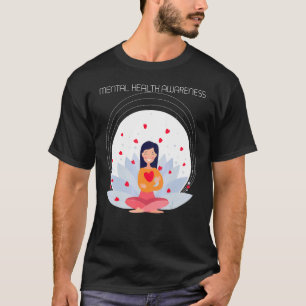 Suizidprävention Psychische Gesundheit Bewusstsein T-Shirt