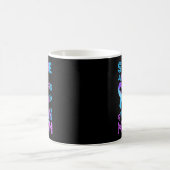 Suizidprävention Regenbogenherz Mutter Vater Kaffeetasse (Mittel)