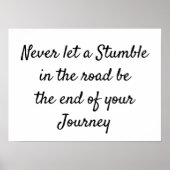 Suizidprävention Suizid Poster (Vorne)