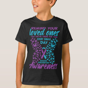 Suizidprävention und -bewusstsein Selbstmord T-Shirt