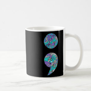 Suizidprävention und Depression Bewusstsein 3 Kaffeetasse