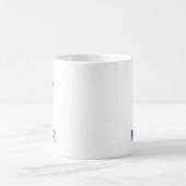Suizidprävention Warrior Messy Bun Suicide Aware Kaffeetasse (Mittel)