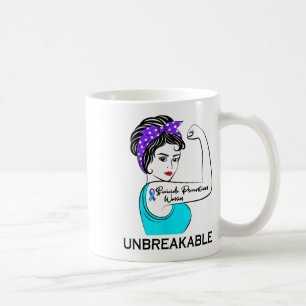 Suizidprävention Warrior Unzerbrechliches Bewussts Kaffeetasse