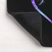Suizidpräventions-Woche Herz Semikolon Mousepad (Ecke)