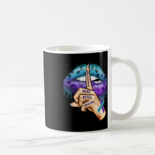 Suizidpräventionsbewusstsein Immer Noch Hier Immer Kaffeetasse (Rechts)