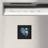 Suizidpräventionsbewusstsein Lass deine Geschichte Magnet (In Situ (Geschirrspüler))