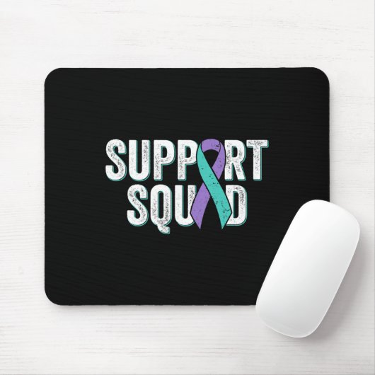 Suizidpräventionsunterstützungskommando - Aquamari Mousepad (Mit Mouse)