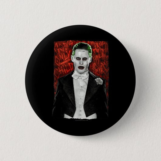 SuizidSquad-Joker, der zum Tode gedrängt wurde Button (Vorderseite)
