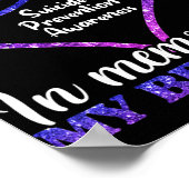 Suizidverhütung 1 poster (Ecke)